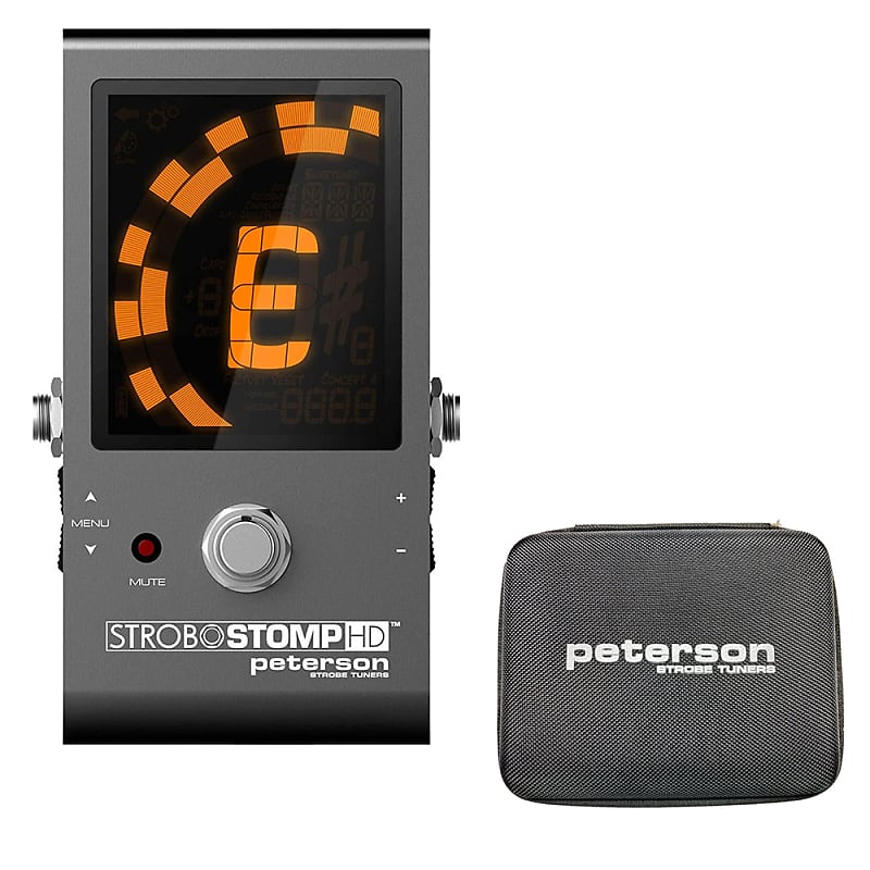 Peterson StroboStomp HD Guitar Tuner (403884) Bundle with Peterson