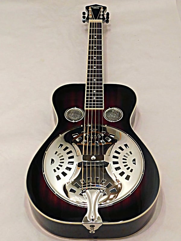 Recording King RR-36S-VS Maxwell Square Neck Resonator Guitar Vintage Sunburst image 1