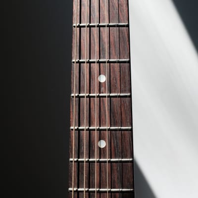 Washburn Style E Flat Top Acoustic Guitar, made by Lyon & Healy (1923-5), black hard shell case. image 11