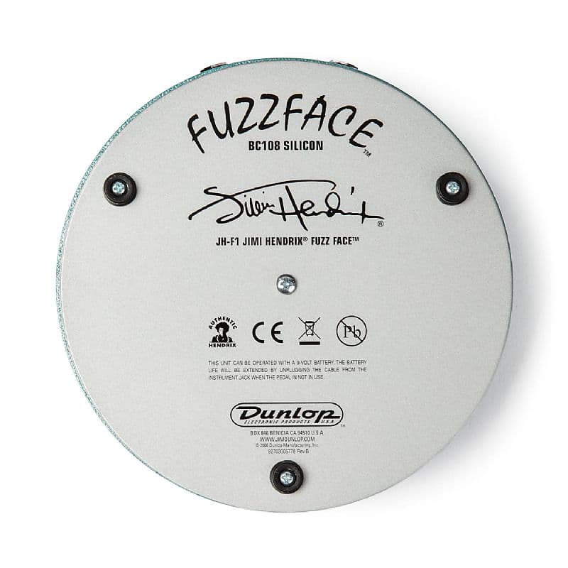 Dunlop JHF1 Jimi Hendrix Signature Fuzz Face