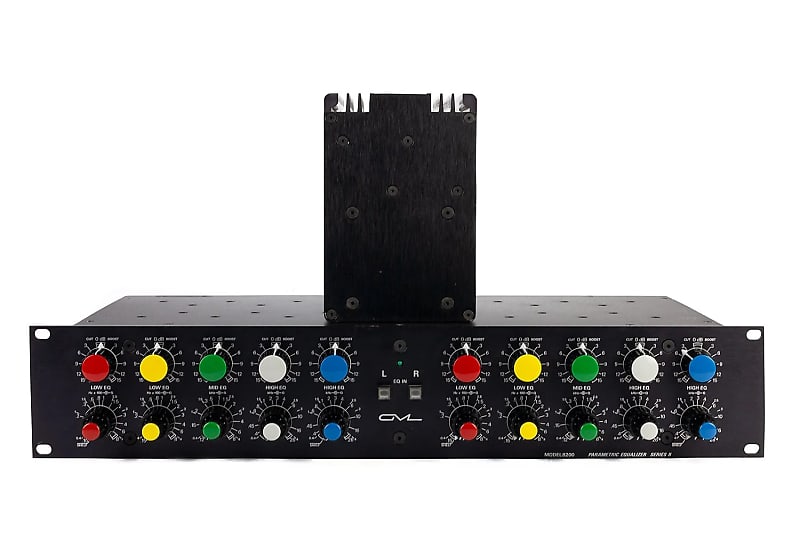 GML 8200 Series II 2-Channel Parametric Equalizer with Power Supply image 2
