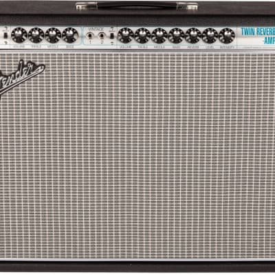 Fender '68 Custom Twin Reverb 85-Watt 2x12" Electric Guitar Tube Combo Amplifier image 1