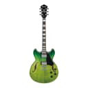 Ibanez Artcore Series AS73FM Hollowbody Guitar - Green Valley Gradation - Display Model