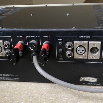 Fostex Lab Series 600 power amplifier Recording studio