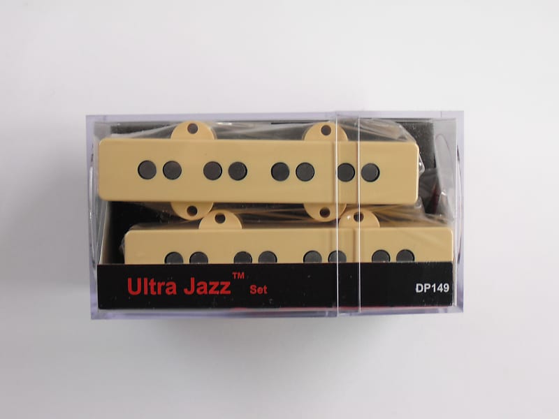 DiMarzio Ultra Jazz J Bass Pick-up Set Creme DP 149 image 1
