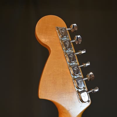 1966 - 1968 Fender Jaguar Sunburst Original Finish & OHSC (VIDEO) Exc Condition image 13
