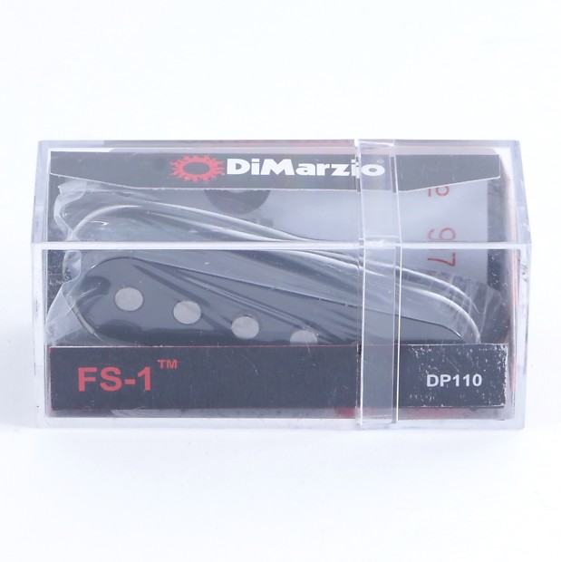 DiMarzio DP110BK FS-1 Single Coil Pickup image 1
