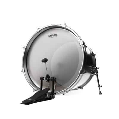 Evans EQ4 Frosted Bass Drum Head, 22 Inch image 3