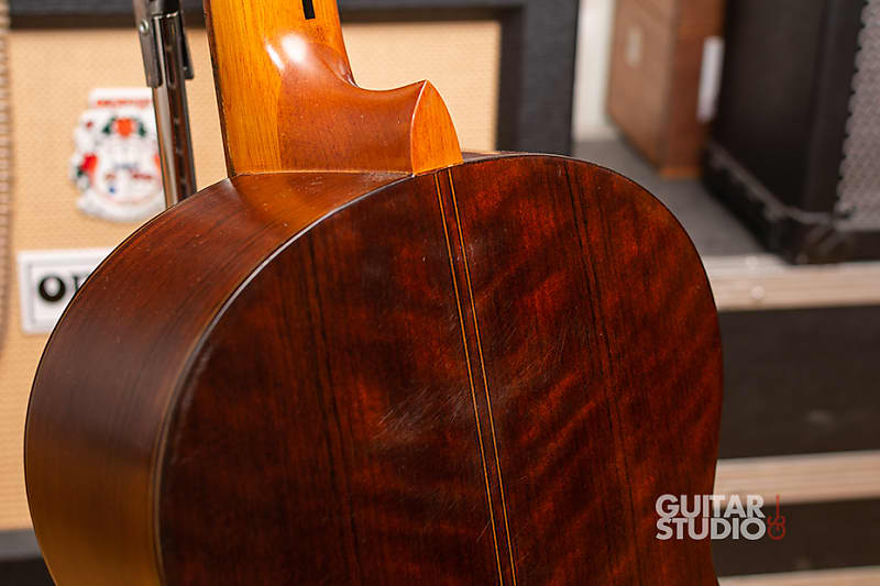 RARE 1978 KISO SUZUKI TAKEHARU G-120 CLASSICAL ACOUSTIC