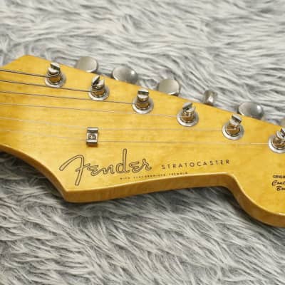 Rare Birdseye neckl Fender Japan '62 reissue Stratocaster ST-62BN Made in Japan image 4