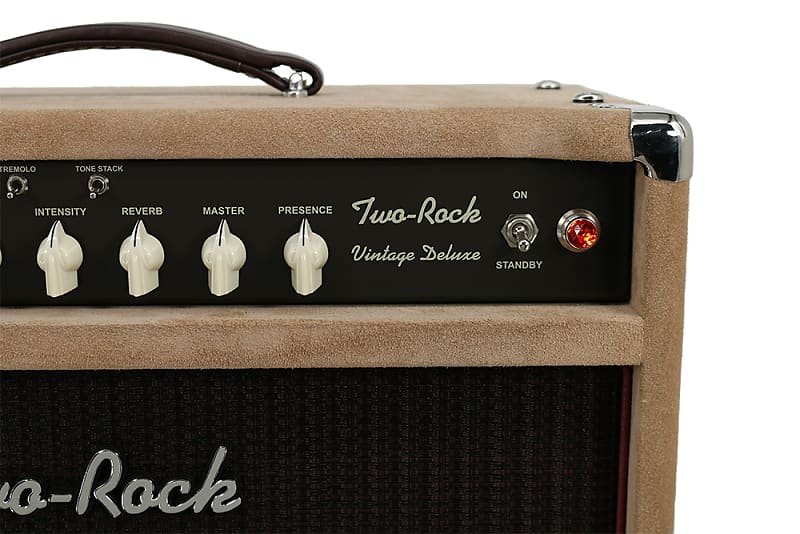 Two Rock Vintage Deluxe 40w Head Dogwood Suede ~ Back in | Reverb