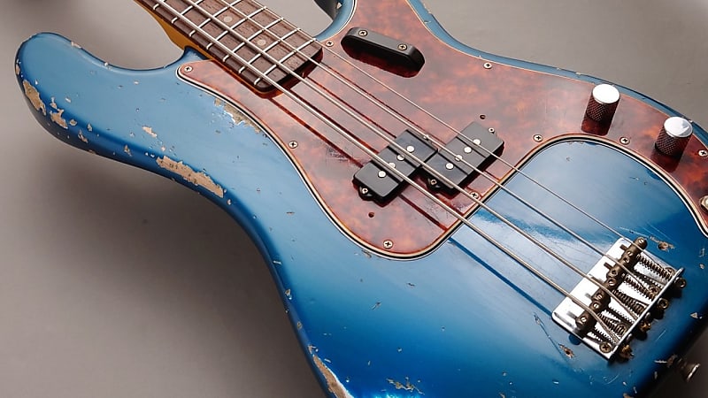 SCOOP CREATION WORKS PB-'62 Lake Placid Blue Matching Head -Heavy  Aged-［Made in Japan］［GSB019］