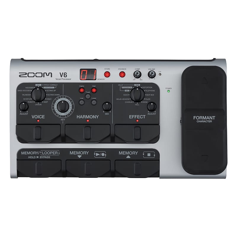 Zoom V6 Vocal Processor 2020 | Reverb