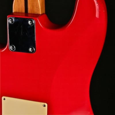 Memphis  c. 1980's Stratocaster  c. 1980's Fiesta Red image 8
