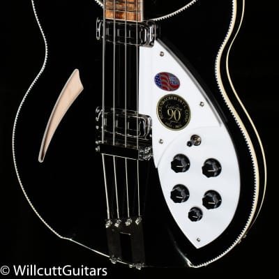 Rickenbacker 90th Anniversary 4005XC Bass JetGlo Bass Guitar-2139799-8.56 lbs image 1