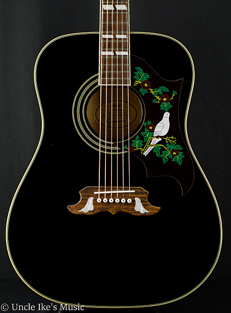 Epiphone dove black new arrivals