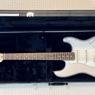 2018 Fender American Deluxe Stratocaster Blizzard Pearl w/Professional neck and CS Fat '50's pickups image 22