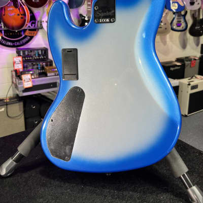 Squier Contemporary Active Jazz Bass HH - Sky Burst Metallic *FREE PLEK WITH PURCHASE*! 030 *FREE PLEK WITH PURCHASE* image 7