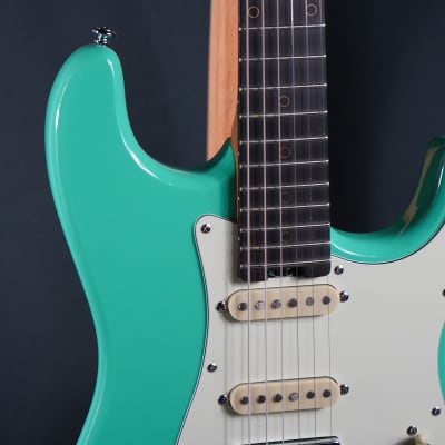 Schecter Nick Johnston Traditional H/S/S Atomic Green Electric Guitar B-Stock image 4
