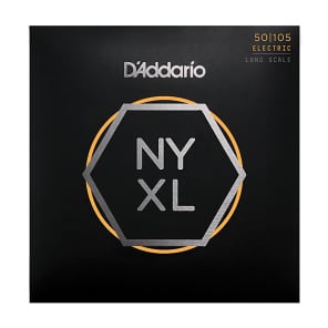 D'Addario NYXL50105 Nickel Wound Bass Guitar Strings Medium 50-105 Long Scale