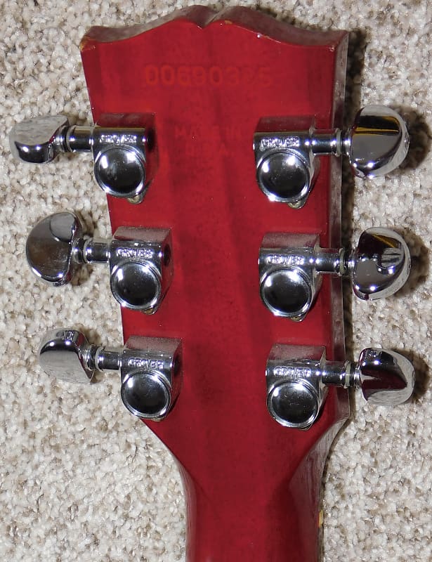 Gibson Les Paul Studio 2000 Rare Ruby Red with Trapezoid Inlays