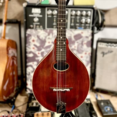 One-of-a-kind Restored Gibson A2 Model 1921 two-tone Mandolin w/ Hardshell Case, extra bridge & saddle image 1