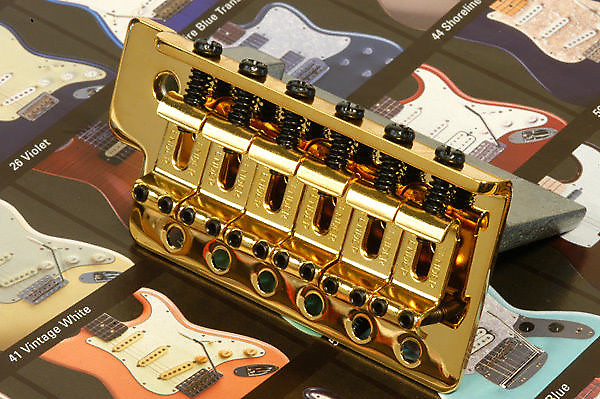 Gold fender bridge cheap