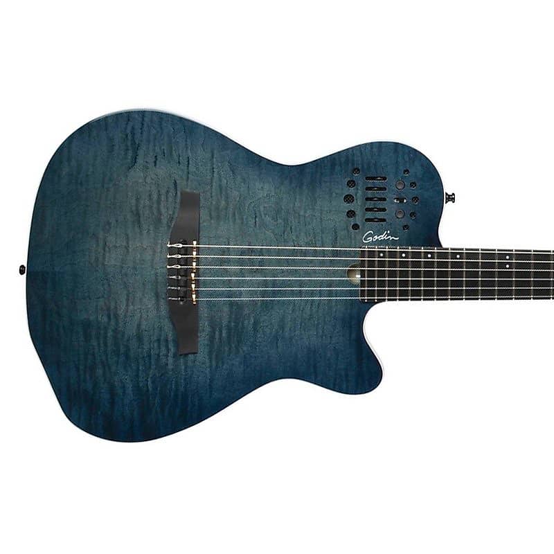 Godin ACS Denim Blue Flame | Reverb Denmark