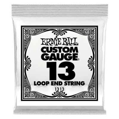 .013 Loop End Tin Plated Steel Custom Gauge for Banjo Mandolin Auto Harp Dulcimer Guitar Type String Works Great for Chinese 二胡 Spike Fiddle!