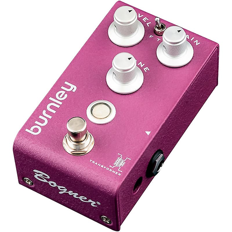 Bogner Burnley V2 Classic Distortion With Transformer Guitar Effects Pedal  Regular Purple