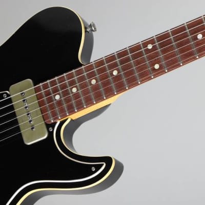 Johan Gustavsson Guitars Fullerblaster Thinline Black Aged image 12