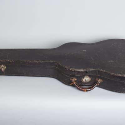 Weymann  Jimmie Rodgers Model 890 Flat Top Acoustic Guitar (1931), ser. #45673, original black hard shell case. image 11