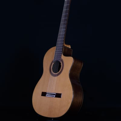 Cordoba C7-CE Cedar Top Nylon String Guitar image 6