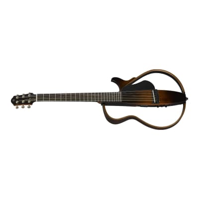 Yamaha SLG200S 6-Steel String Guitar (Right-Handed, Tobacco Brown Sunburst) image 4