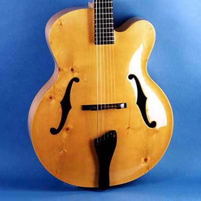 1993 Benedetto Knotty Pine Special 17" Archtop - One of a Kind Collector's Instrument image 6
