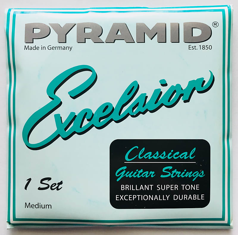 Pyramid Black Nylon (e-)guitar strings