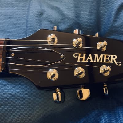 1996 Hamer Artist Semi-Hollow Body. Gibson Les Paul DC Killer! image 10