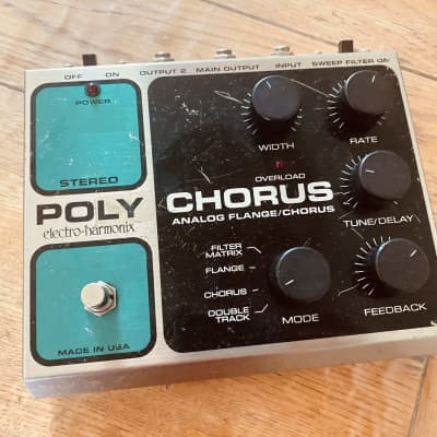 【完動品・希少】electro-harmonix POLY CHORUS 旧型 Electro-Harmonix Stereo Poly Chorus Reissue | Reverb