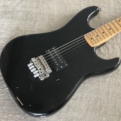 1980's Hondo ZX-100 Guitar Floyd Rose Tremolo + Grover