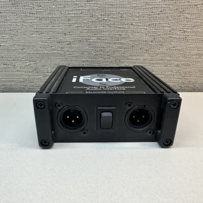 ProCo iFace IFACE 1/8" and RCA to XLR DI Box mid 2000's - Black image 3