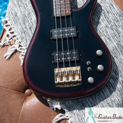 Classic 1987 Ibanez RB835 Roadstar II Series Bass - Rare Dark Wine - Made in Japan - Pro Set Up mw Perfect Frets/Action/Intonation! image 12