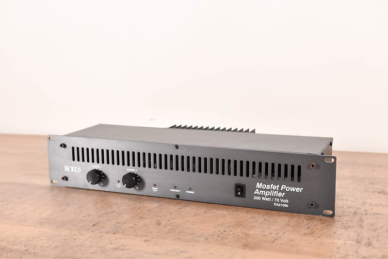 Rolls RA2100b Two-Channel Power Amplifier (church owned) CG00Y0A