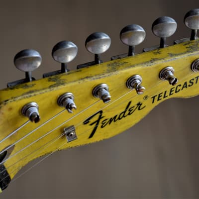 American Fender Telecaster Custom  Heavy Relic Green Sparkle image 16