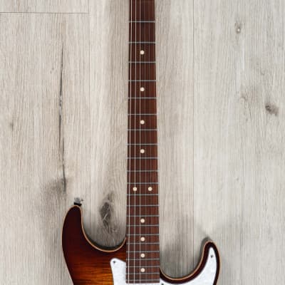 Suhr Standard Plus HSS Guitar, Pau Ferro Fingerboard, Bengal Burst image 4
