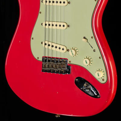 Fender Custom Shop Willcutt True '62 Stratocaster Journeyman Relic Fiesta Red '59 C (945) for sale