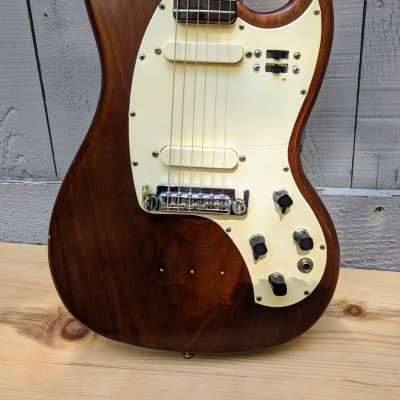 Kalamazoo KG2 Electric Guitar 1965 - Rare Mahogany Body Natural Finish image 2