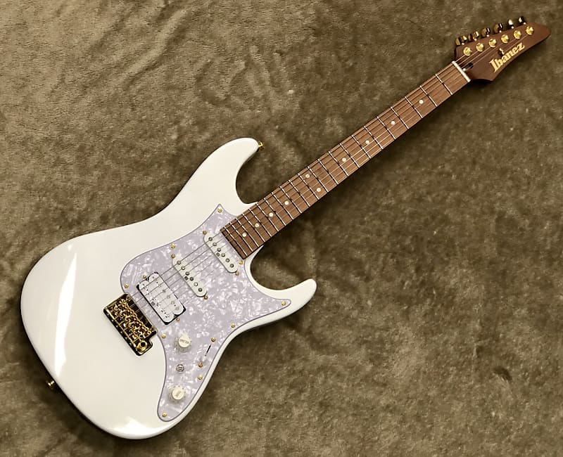 Ibanez AZ2204 White Gloss【KSAZ02】【Custom Order Model】≪ There is a  scratch.≫Last one!!