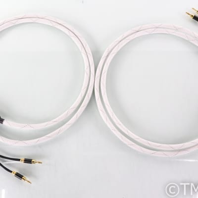WyWires Platinum Speaker Cables; 8ft Pair (SOLD) image 2