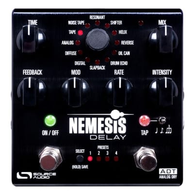 Source Audio One Series Nemesis Delay With 128 Presets, Hold Function, Tap Tempo, Full MIDI Control for sale