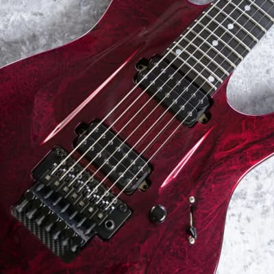 Aristides Guitars 070 Red Marble Gross image 3